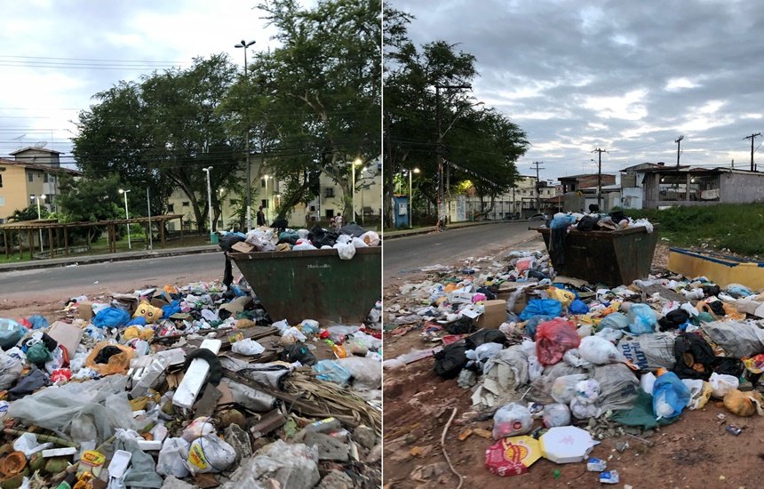 [‘Situação de calamidade’, diz morador sobre lixo na Gleba C]
